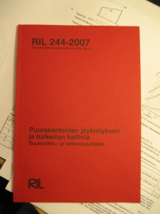 RIL 244-2007 Puurakenteiden jäykistyksen ja halkeilun hallinta Suunnittelu- ja valmistusohjeet
